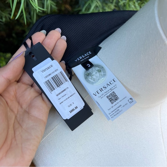 NWT VERSACE Greca Logo Track Jacket - Picture 10 of 11